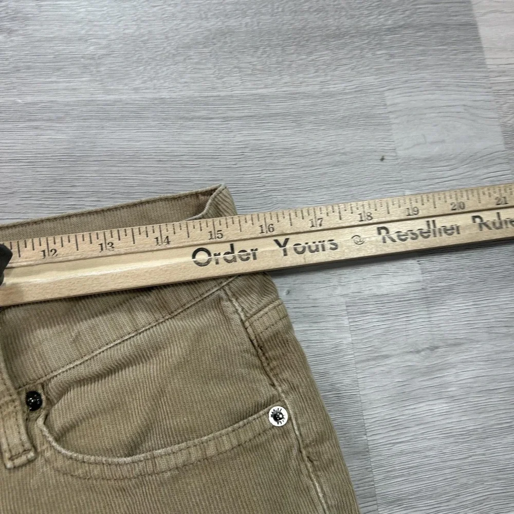 Marine Layer Pants Mens 33x32 Beige Corduroy Slim Straight 5 Pocket Casual